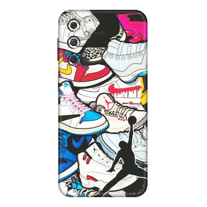 Samsung M/F/Note/Flip and C Phone Skins (All Models) - Jordan Sneakers Fan - Matte Finish (M-80) Samsung Galaxy M34 (5G)