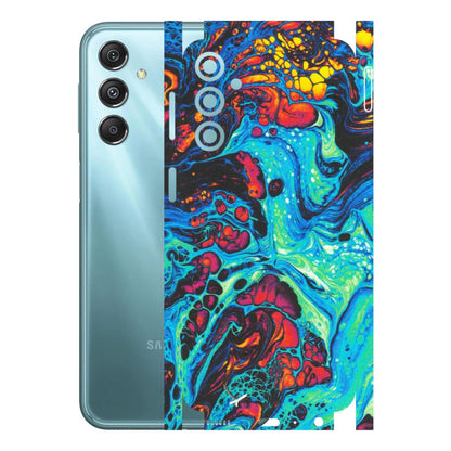 Samsung M/F/Note/Flip and C Phone Skins (All Models) - Majestic Galactic Marbel - Matte Finish (M-85) Samsung Galaxy M34 (5G)