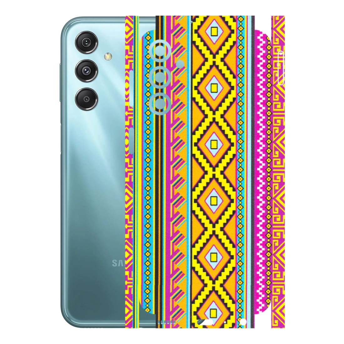 Samsung M/F/Note/Flip and C Phone Skins (All Models) - Thai illustration - Matte Finish (M-89) Samsung Galaxy M34 (5G)