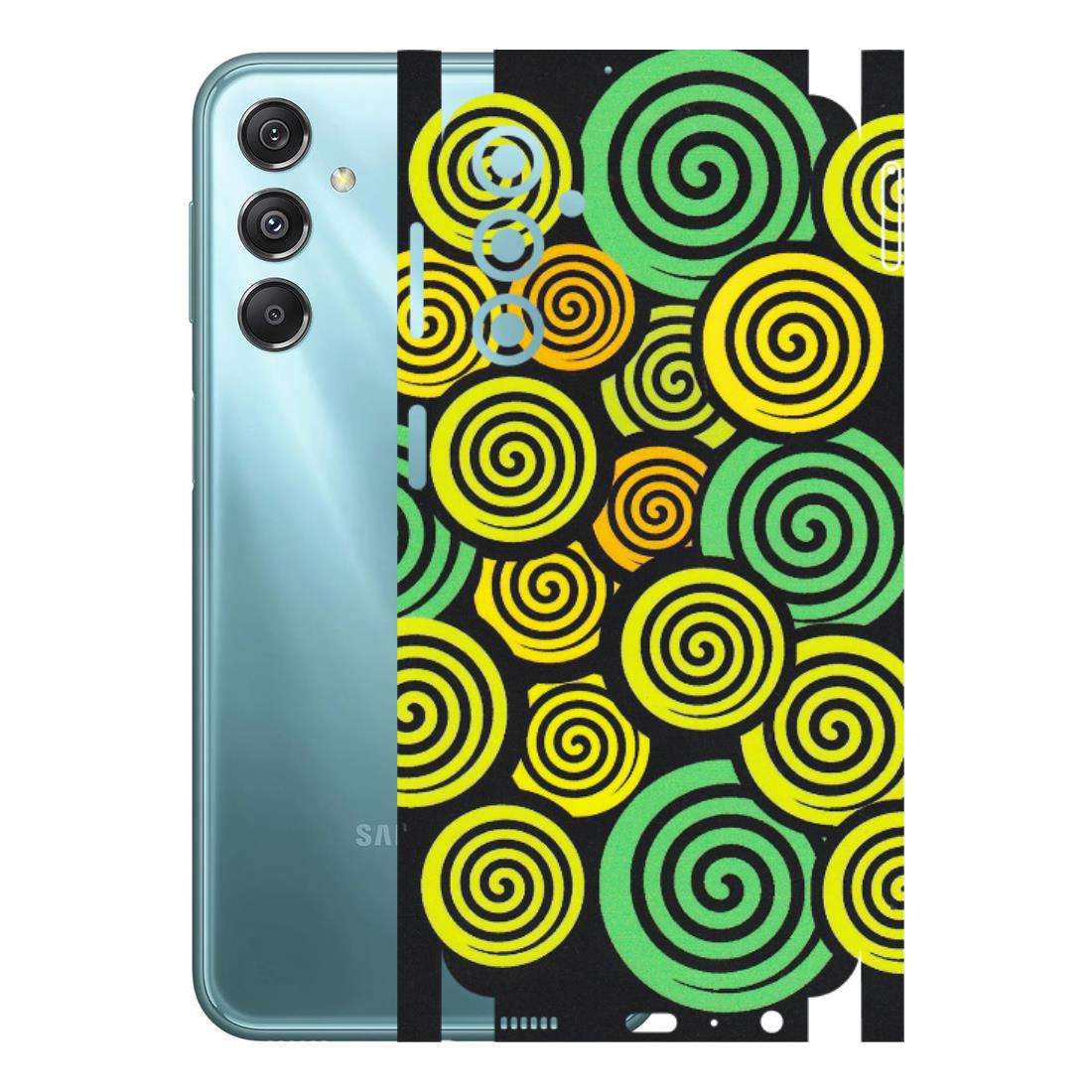 Samsung M/F/Note/Flip and C Phone Skins (All Models) - Crazy Spiral - Matte Finish (M-91) Samsung Galaxy M34 (5G)