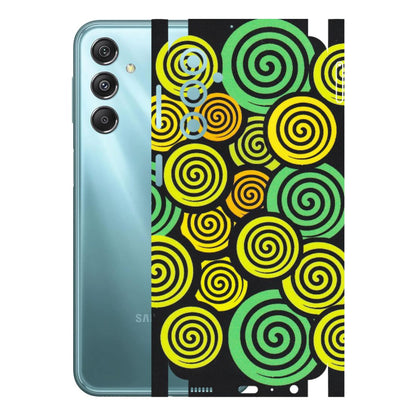 Samsung M/F/Note/Flip and C Phone Skins (All Models) - Crazy Spiral - Matte Finish (M-91) Samsung Galaxy M34 (5G)