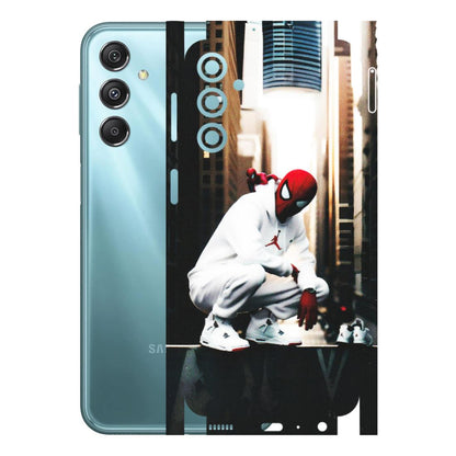 Samsung M/F/Note/Flip and C Phone Skins (All Models) - Sportsman Spider Man - Matte Finish (M-94) Samsung Galaxy M34 (5G)