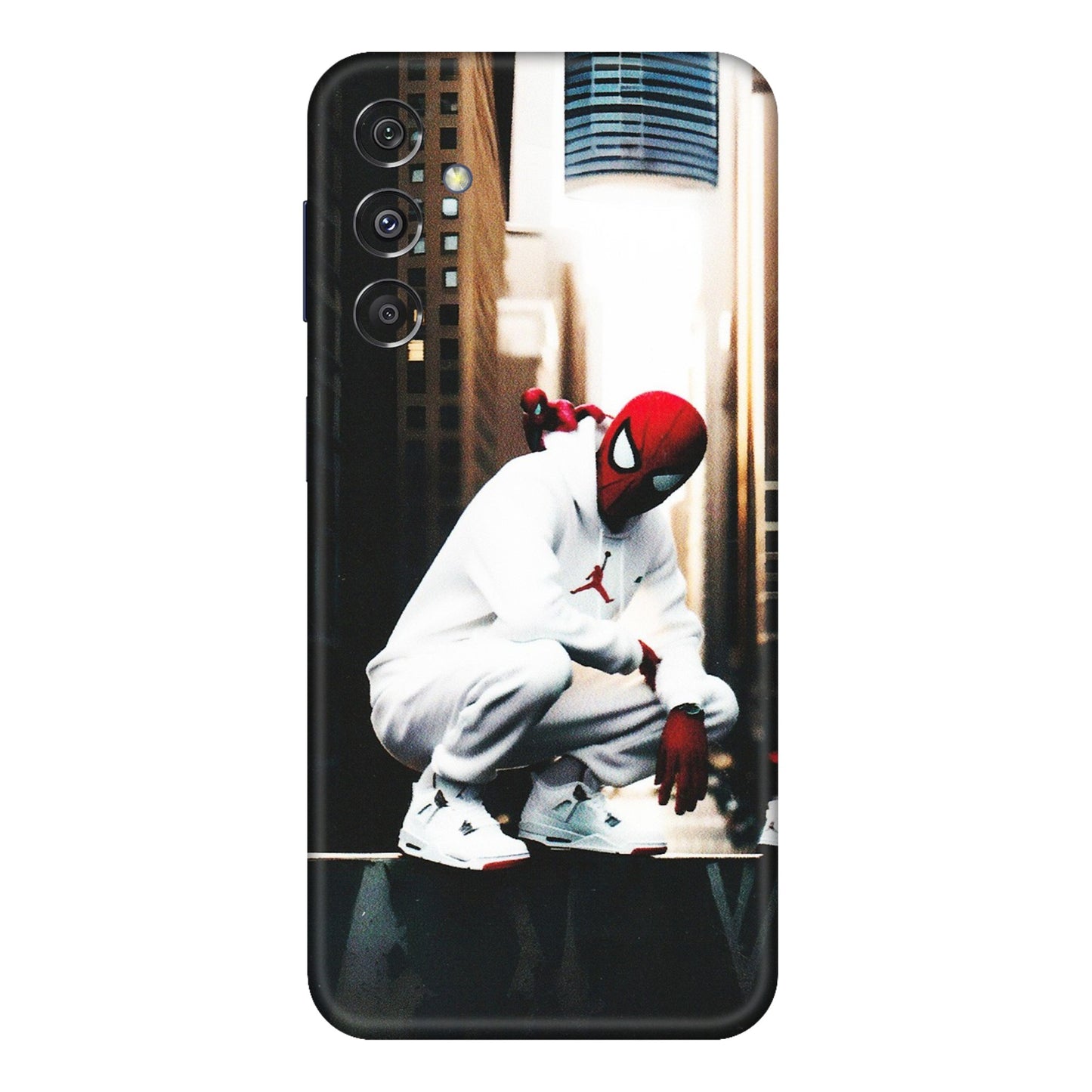 Samsung M/F/Note/Flip and C Phone Skins (All Models) - Sportsman Spider Man - Matte Finish (M-94) Samsung Galaxy M34 (5G)