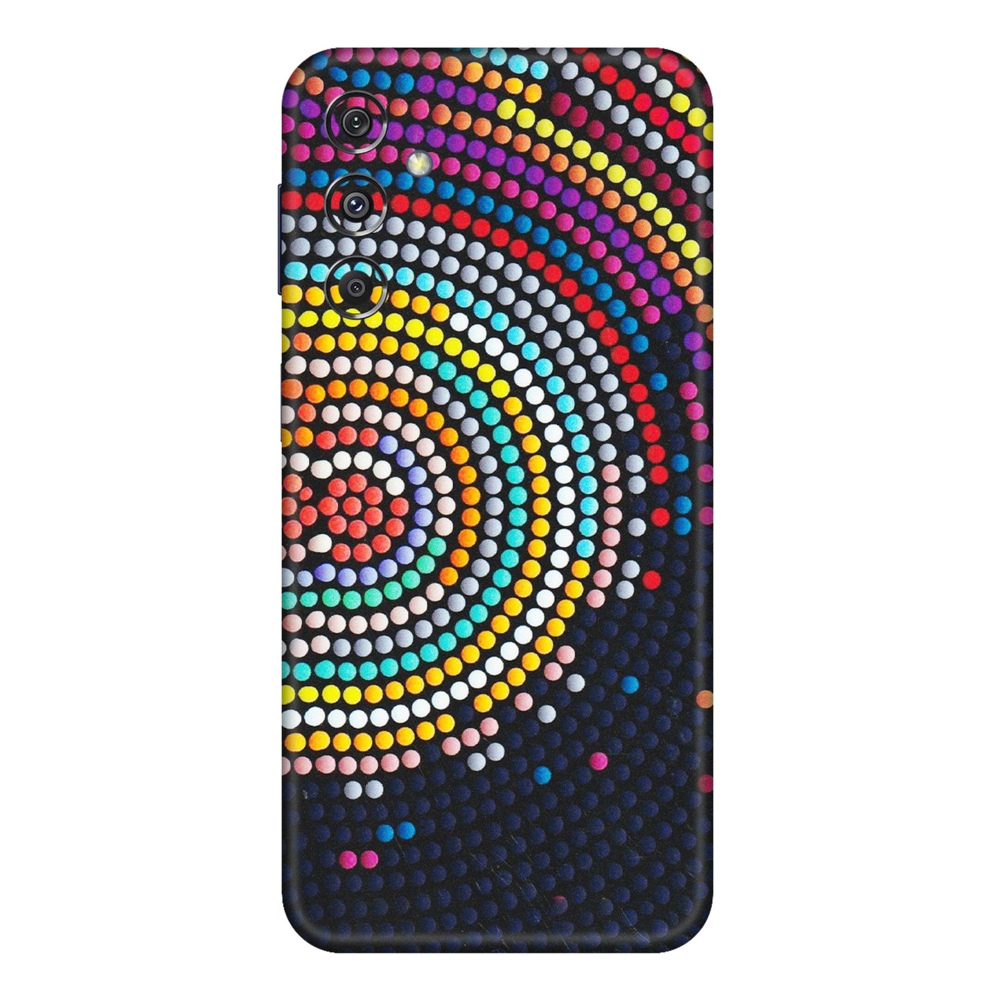 Samsung M/F/Note/Flip and C Phone Skins (All Models) - Rainbow Dot Mandala - Matte Finish (M-97) Samsung Galaxy M34 (5G)