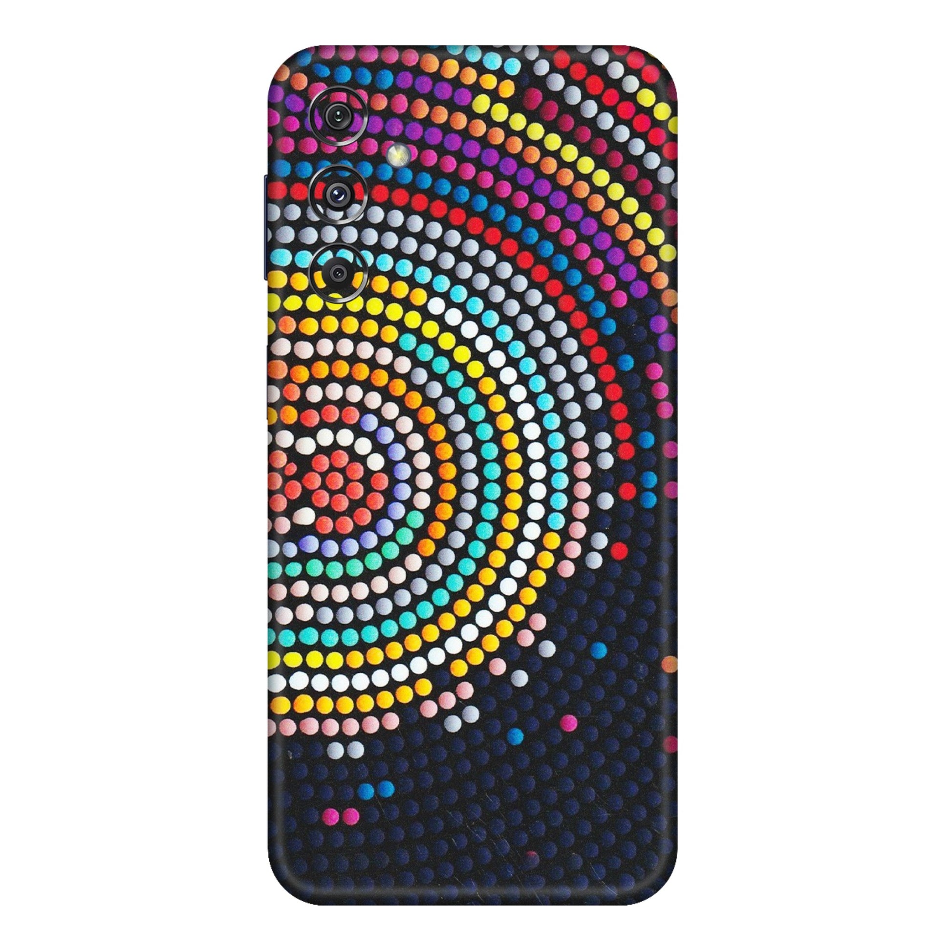 Samsung M/F/Note/Flip and C Phone Skins (All Models) - Rainbow Dot Mandala - Matte Finish (M-97) Samsung Galaxy M34 (5G)