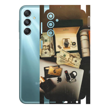 Samsung M/F/Note/Flip and C Phone Skins (All Models) - Luxury Lifestyle - Transparent Finish (T-11) Samsung Galaxy M34 (5G)