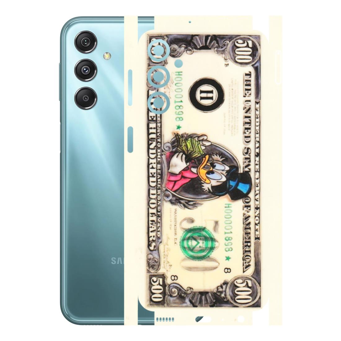 Samsung M/F/Note/Flip and C Phone Skins (All Models) - Five Hundred Dollar Duck - Transparent Finish (T-15) Samsung Galaxy M34 (5G)