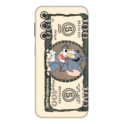 Samsung M/F/Note/Flip and C Phone Skins (All Models) - One Hundred Dollar Tom - Transparent Finish (T-16) Samsung Galaxy M34 (5G)