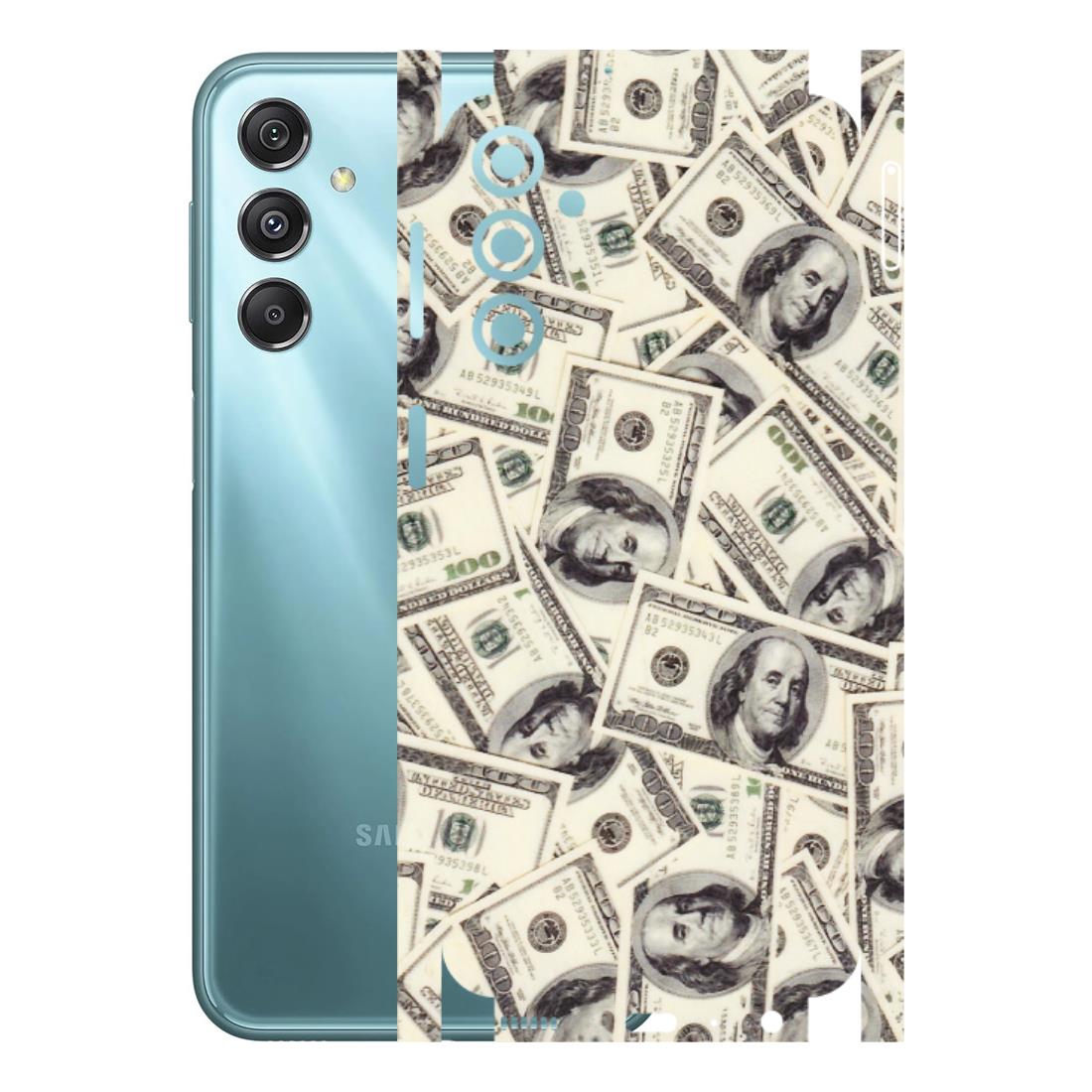 Samsung M/F/Note/Flip and C Phone Skins (All Models) - Dollar Lover - Transparent Finish (T-17) Samsung Galaxy M34 (5G)