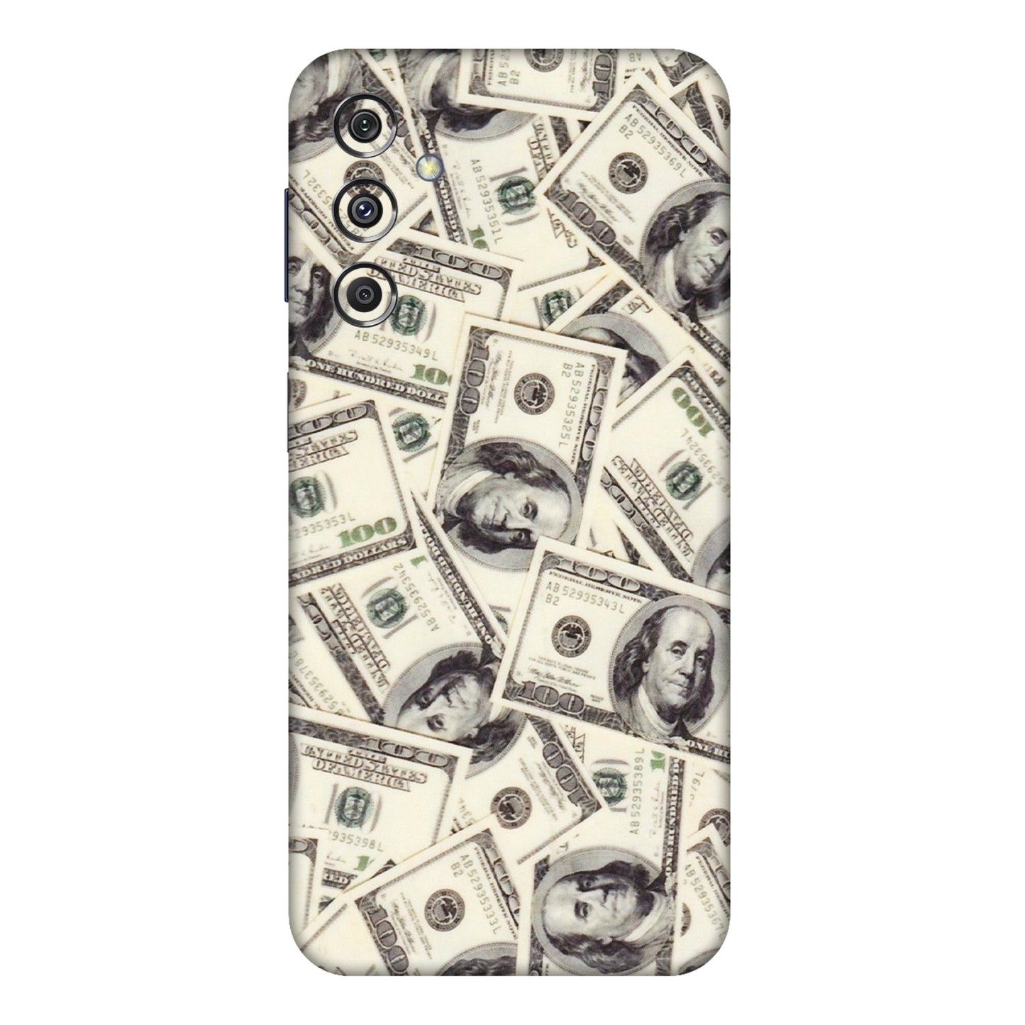 Samsung M/F/Note/Flip and C Phone Skins (All Models) - Dollar Lover - Transparent Finish (T-17) Samsung Galaxy M34 (5G)