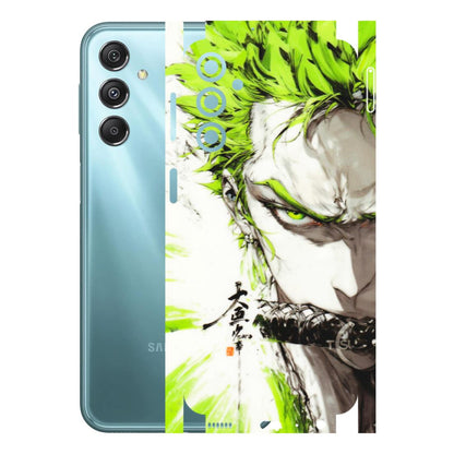 Samsung M/F/Note/Flip and C Phone Skins (All Models) - Roro Taku Anime - Transparent Finish (T-18) Samsung Galaxy M34 (5G)