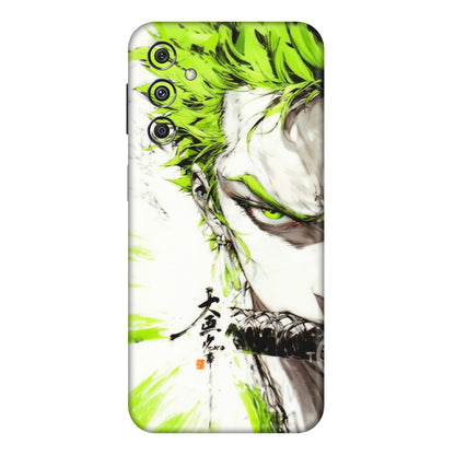 Samsung M/F/Note/Flip and C Phone Skins (All Models) - Roro Taku Anime - Transparent Finish (T-18) Samsung Galaxy M34 (5G)