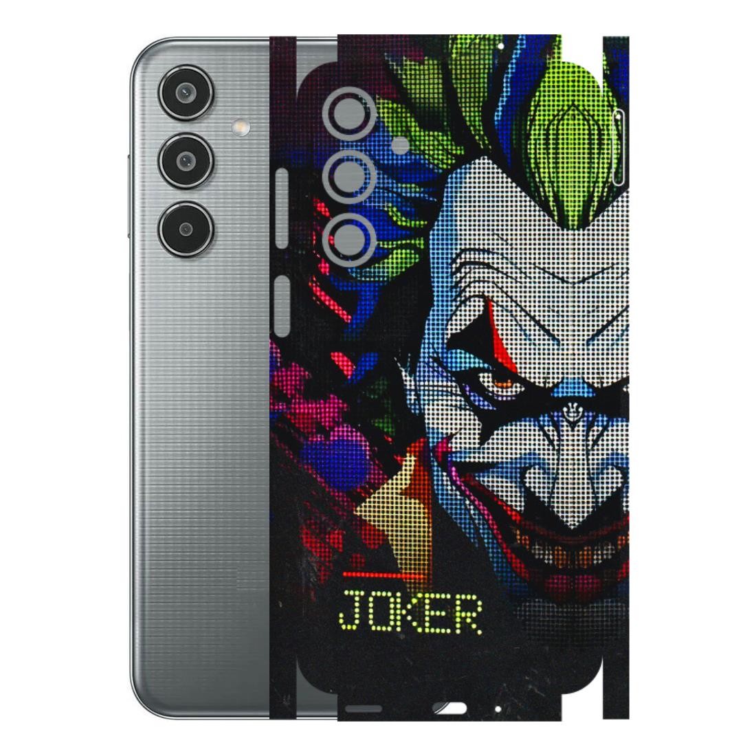Samsung M/F/Note/Flip and C Phone Skins (All Models) - Joker Dot Matrix - 3D Embossed Finish (L-08) Samsung Galaxy M35 (5G)