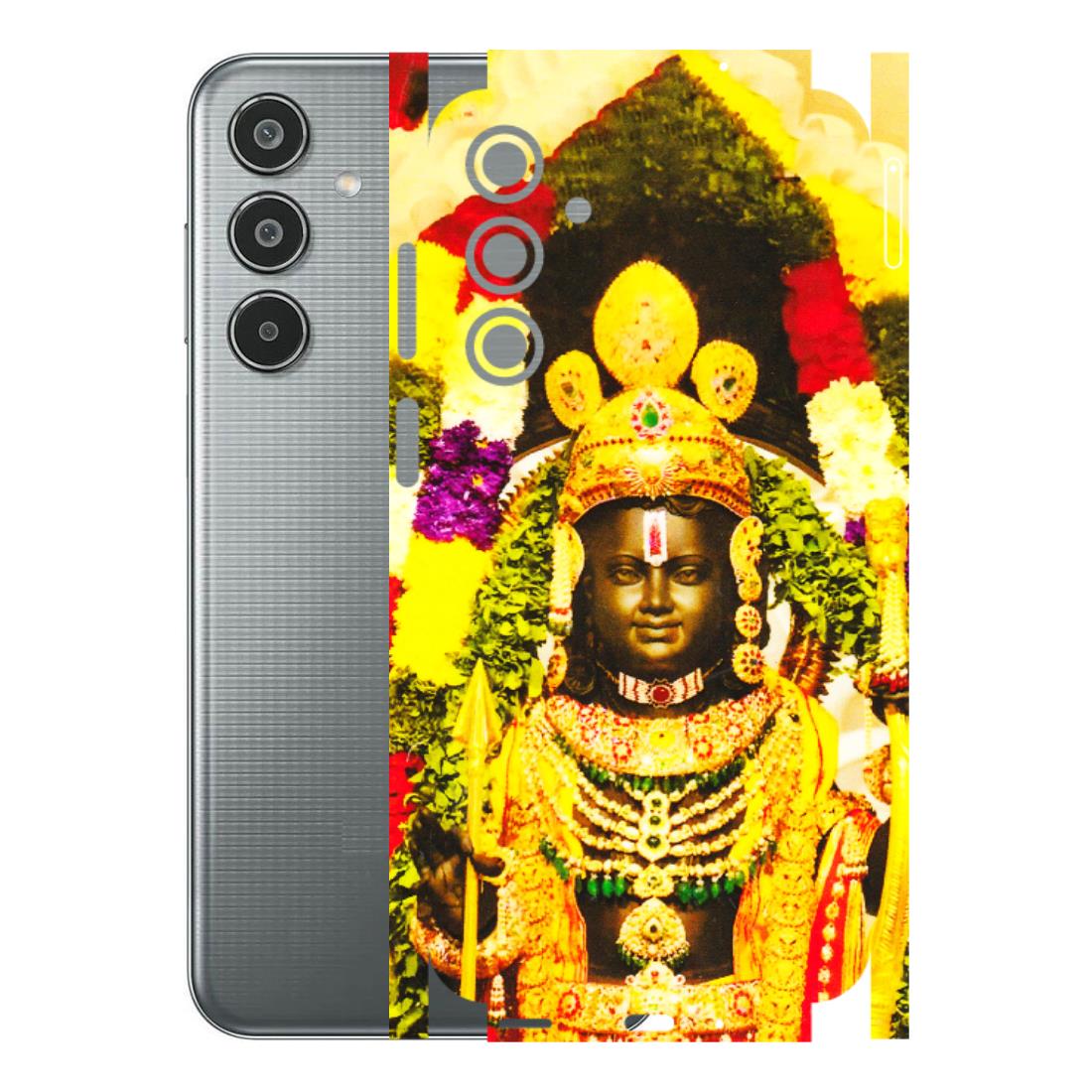Samsung M/F/Note/Flip and C Phone Skins (All Models) - Ram Lalla Ayodhya - 3D Embossed Finish (L-103) Samsung Galaxy M35 (5G)