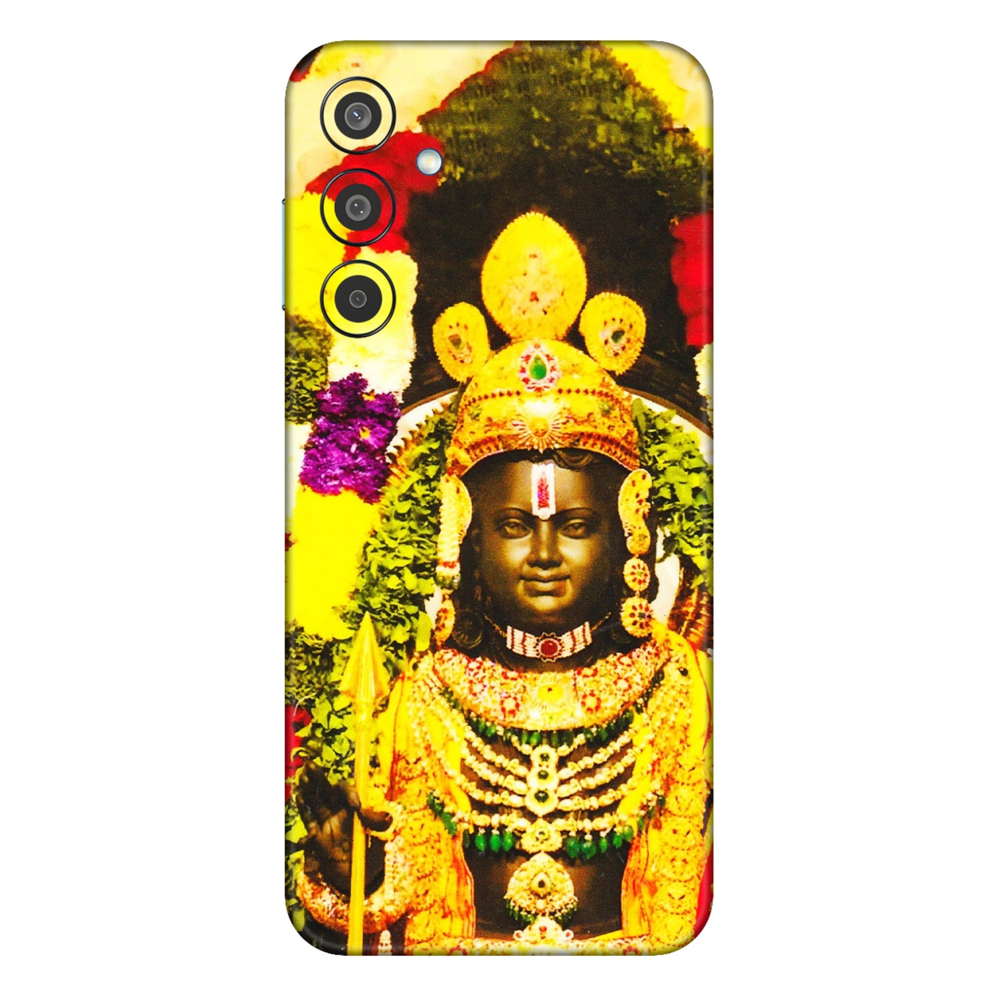 Samsung M/F/Note/Flip and C Phone Skins (All Models) - Ram Lalla Ayodhya - 3D Embossed Finish (L-103) Samsung Galaxy M35 (5G)