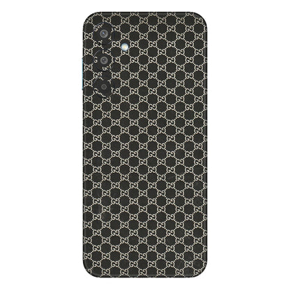 Samsung M/F/Note/Flip and C Phone Skins (All Models) - Black G Print - 3D Embossed Finish (L-109) Samsung Galaxy M35 (5G)