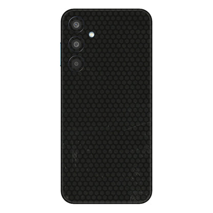 Samsung M/F/Note/Flip and C Phone Skins (All Models) - Black honeycomb - 3D Embossed Finish (L-114) Samsung Galaxy M35 (5G)