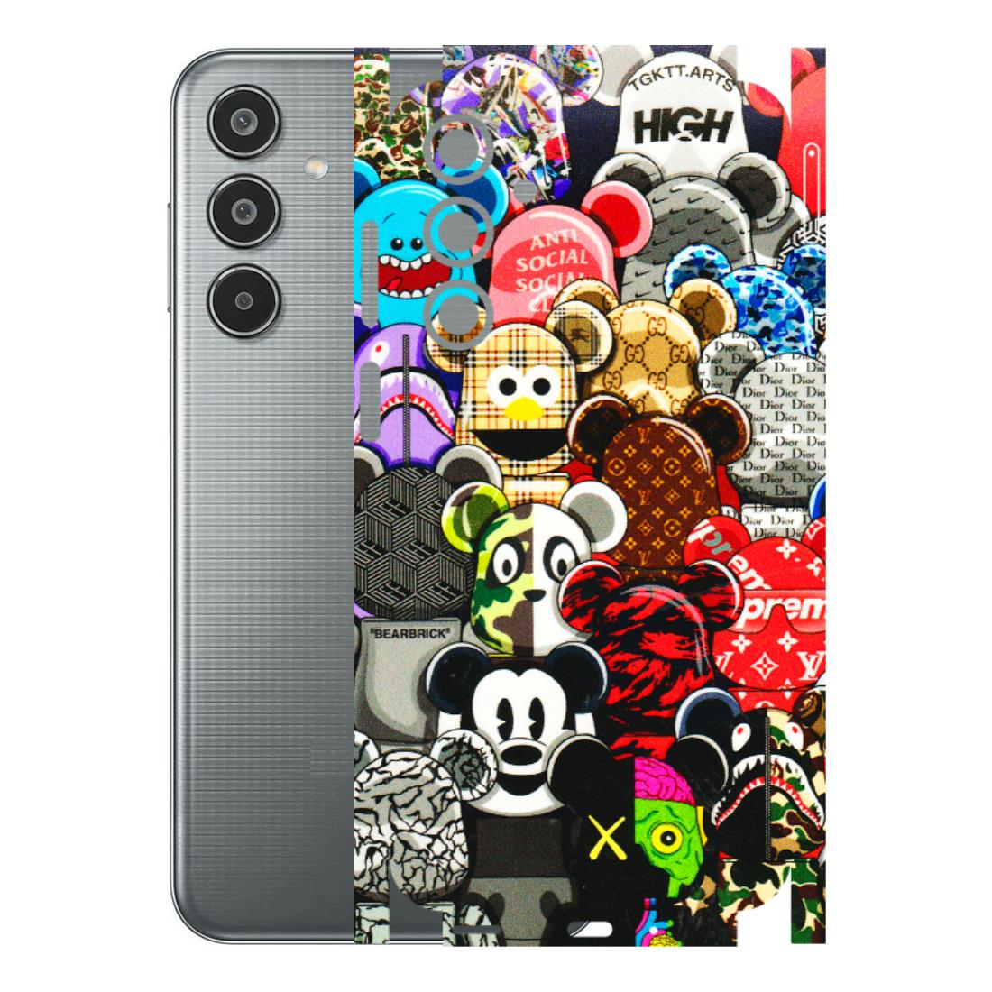 Samsung M/F/Note/Flip and C Phone Skins (All Models) - More Mickey Mouses - 3D Embossed Finish (L-118) Samsung Galaxy M35 (5G)