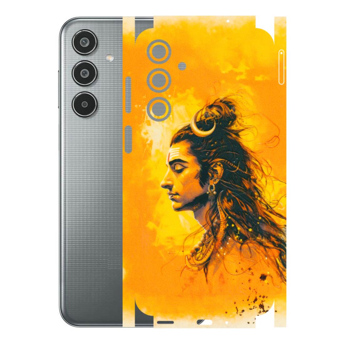 Samsung M/F/Note/Flip and C Phone Skins (All Models) - Shiv Shakti - 3D Embossed Finish (L-14) Samsung Galaxy M35 (5G)