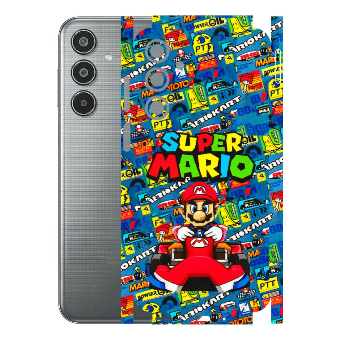 Samsung M/F/Note/Flip and C Phone Skins (All Models) - Super Mario Kart - 3D Embossed Finish (L-140) Samsung Galaxy M35 (5G)