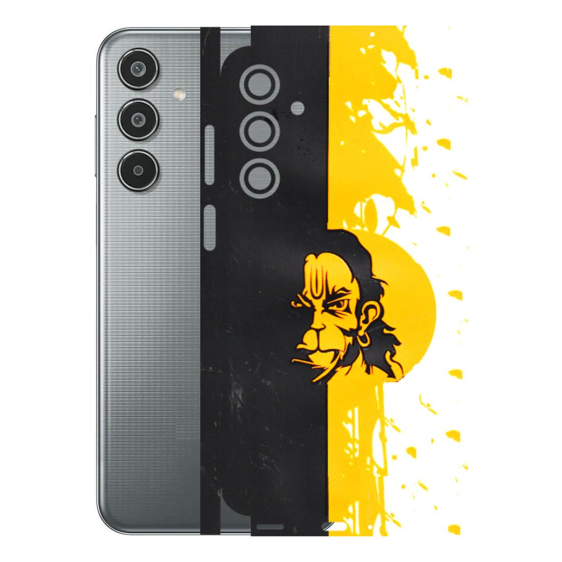 Samsung M/F/Note/Flip and C Phone Skins (All Models) - Bajrangbali - 3D Embossed Finish (L-151) Samsung Galaxy M35 (5G)