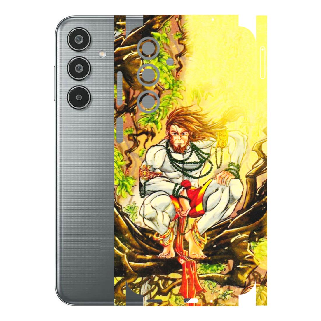 Samsung M/F/Note/Flip and C Phone Skins (All Models) - Lord Hanuman - 3D Embossed Finish (L-152) Samsung Galaxy M35 (5G)