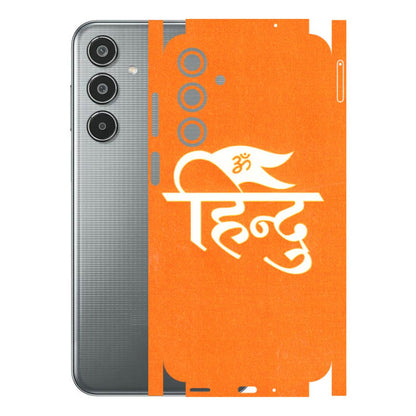 Samsung M/F/Note/Flip and C Phone Skins (All Models) - Hindu Kesari - 3D Embossed Finish (L-154) Samsung Galaxy M35 (5G)