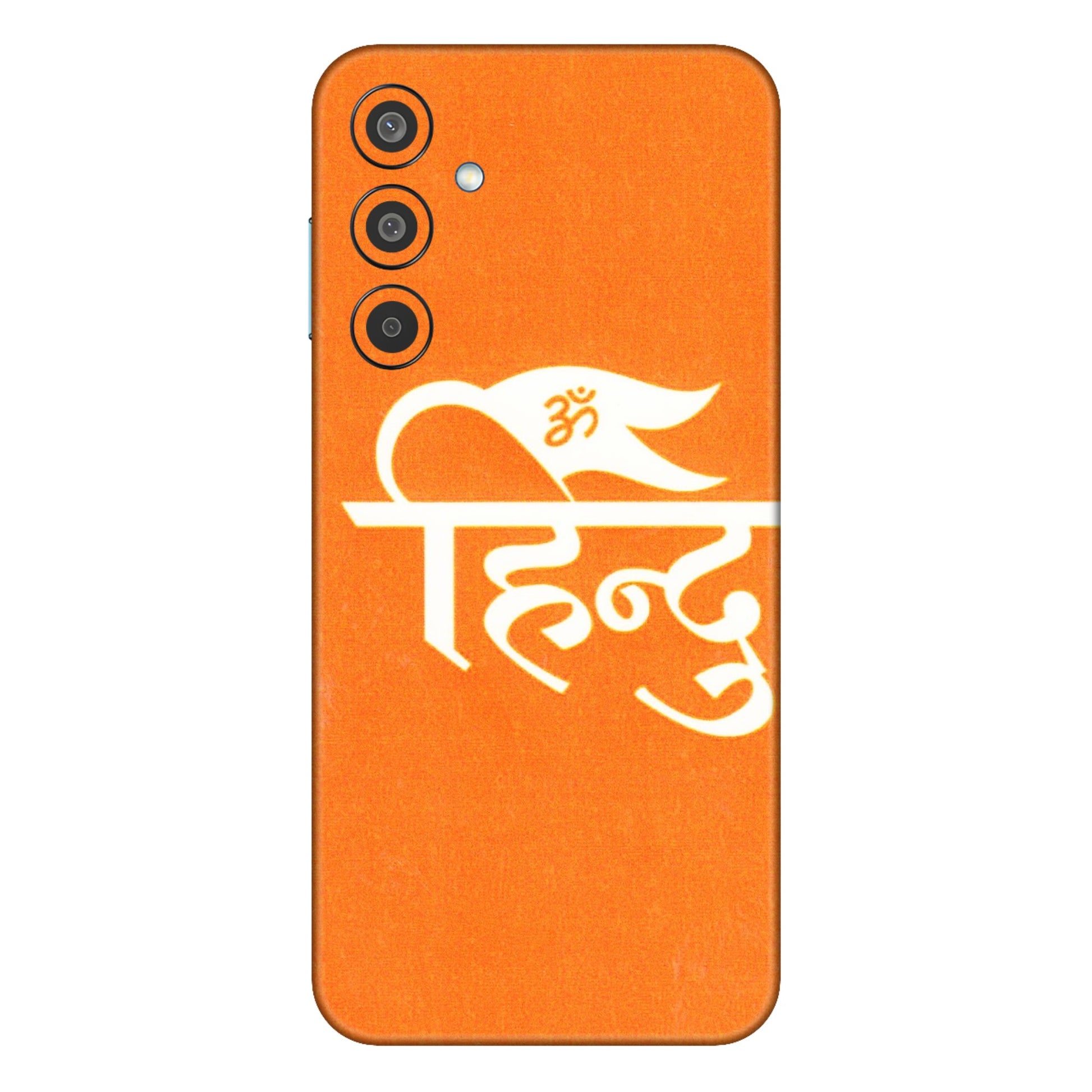 Samsung M/F/Note/Flip and C Phone Skins (All Models) - Hindu Kesari - 3D Embossed Finish (L-154) Samsung Galaxy M35 (5G)