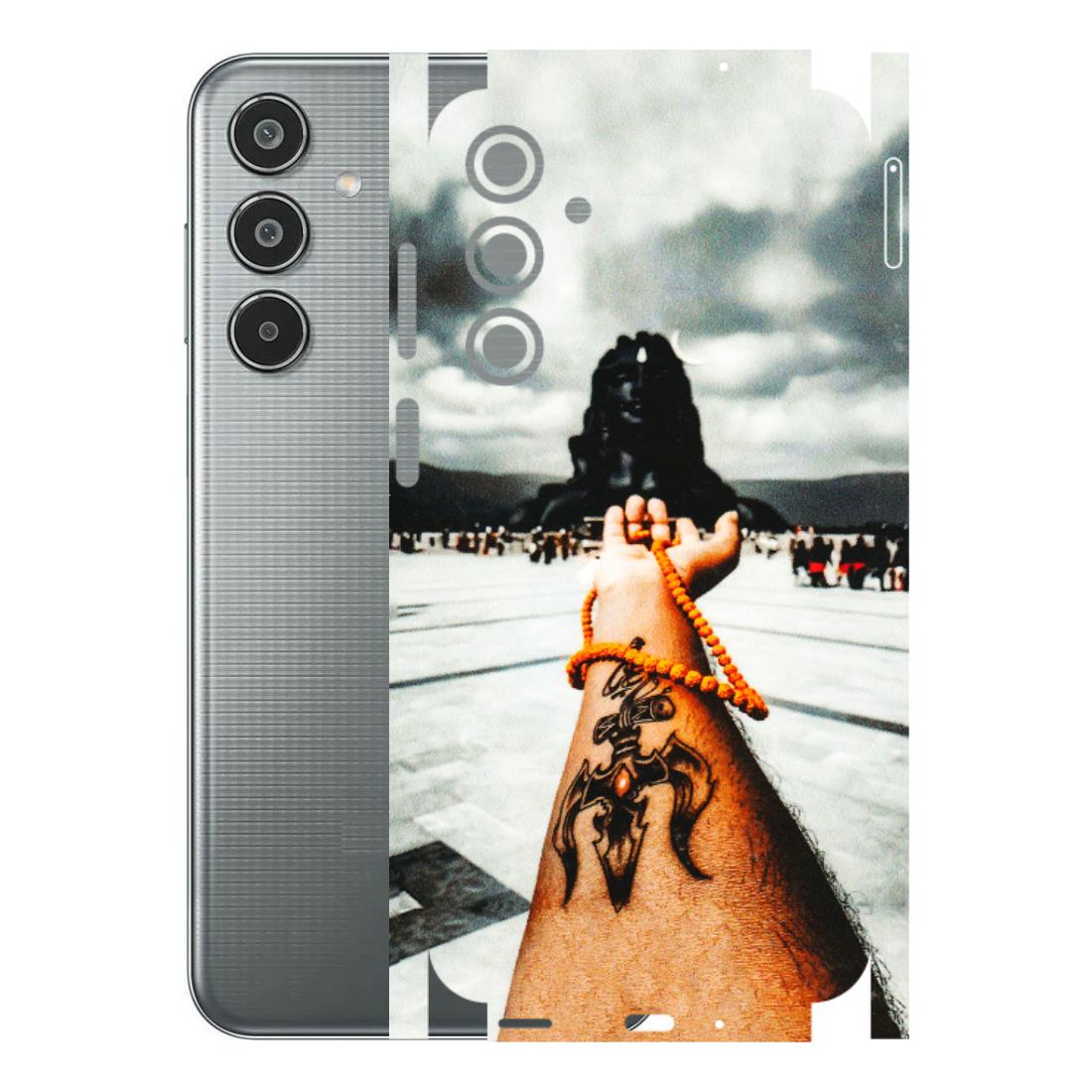 Samsung M/F/Note/Flip and C Phone Skins (All Models) - Jai Adiyogi Mahakaal - 3D Embossed Finish (L-164) Samsung Galaxy M35 (5G)