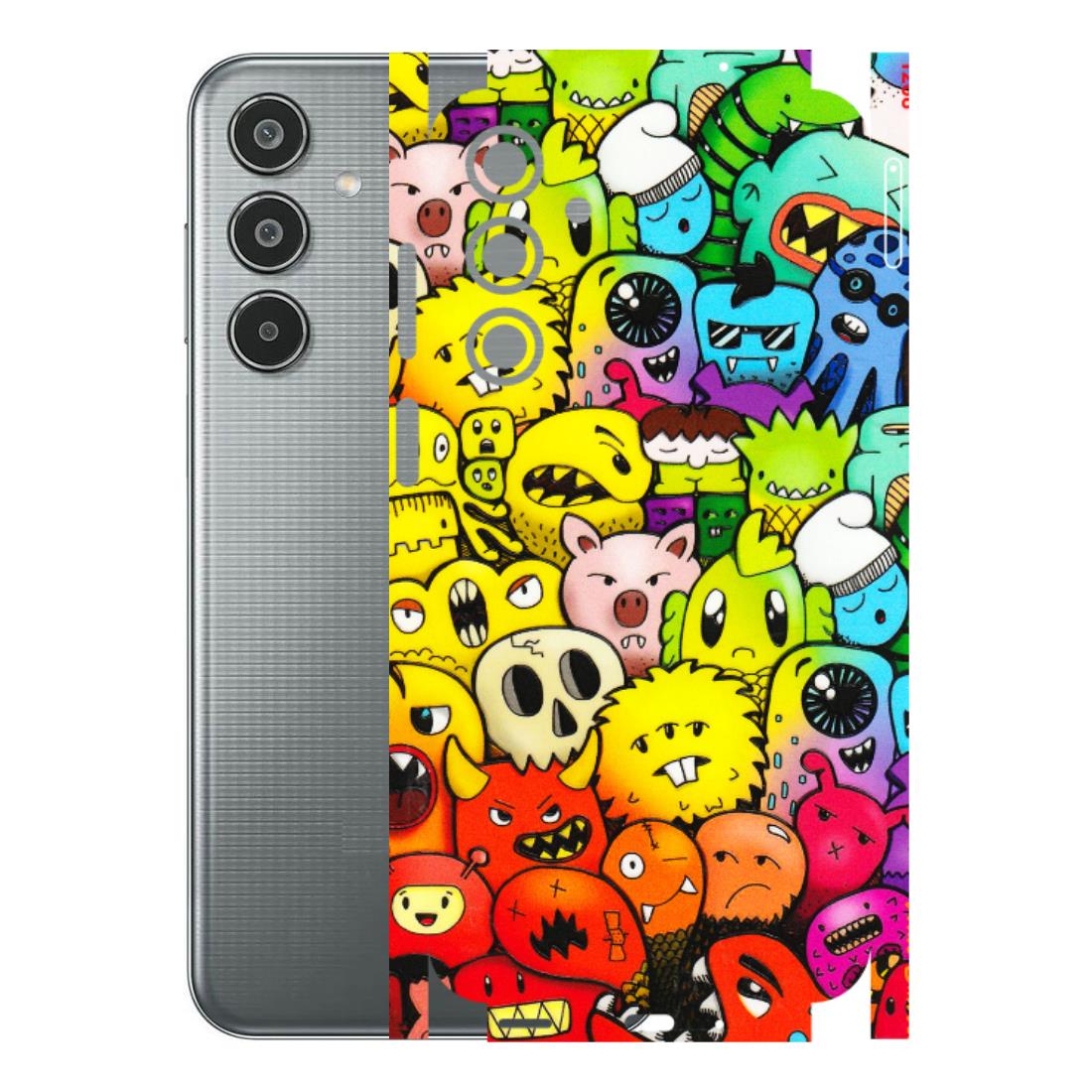 Samsung M/F/Note/Flip and C Phone Skins (All Models) - Angry Funkies - 3D Embossed Finish (L-169) Samsung Galaxy M35 (5G)