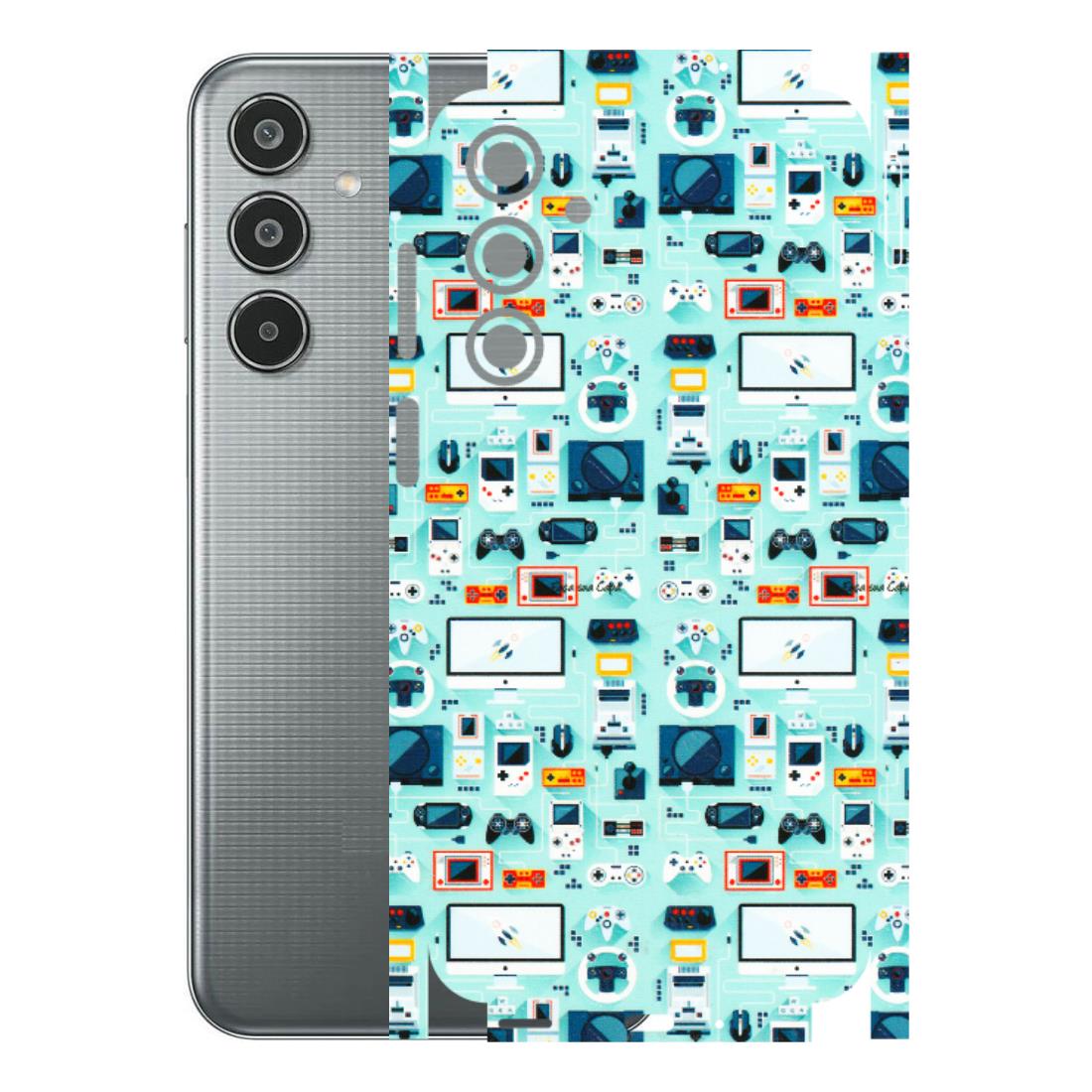 Samsung M/F/Note/Flip and C Phone Skins (All Models) - Gadgets Doodle - 3D Embossed Finish (L-184) Samsung Galaxy M35 (5G)