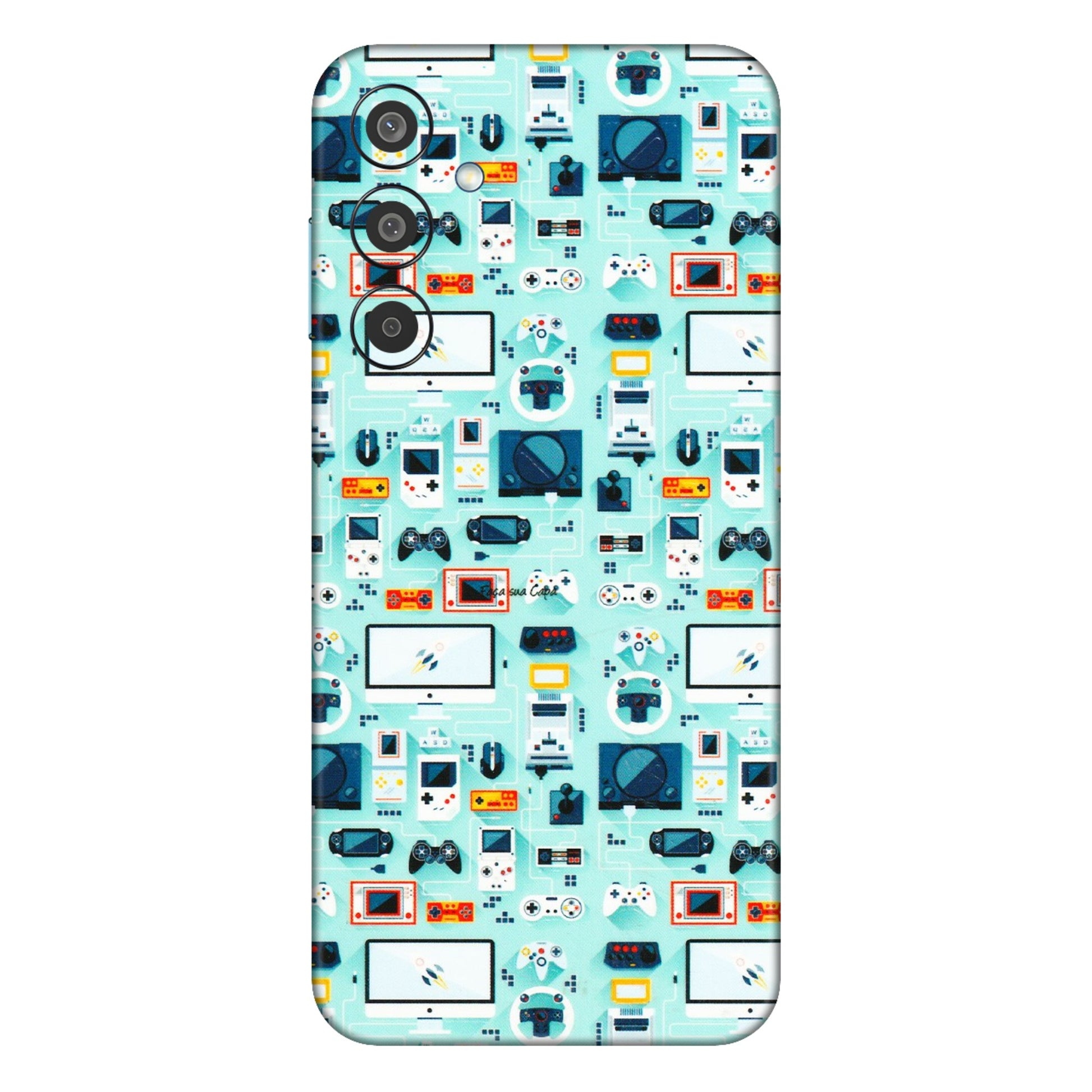 Samsung M/F/Note/Flip and C Phone Skins (All Models) - Gadgets Doodle - 3D Embossed Finish (L-184) Samsung Galaxy M35 (5G)