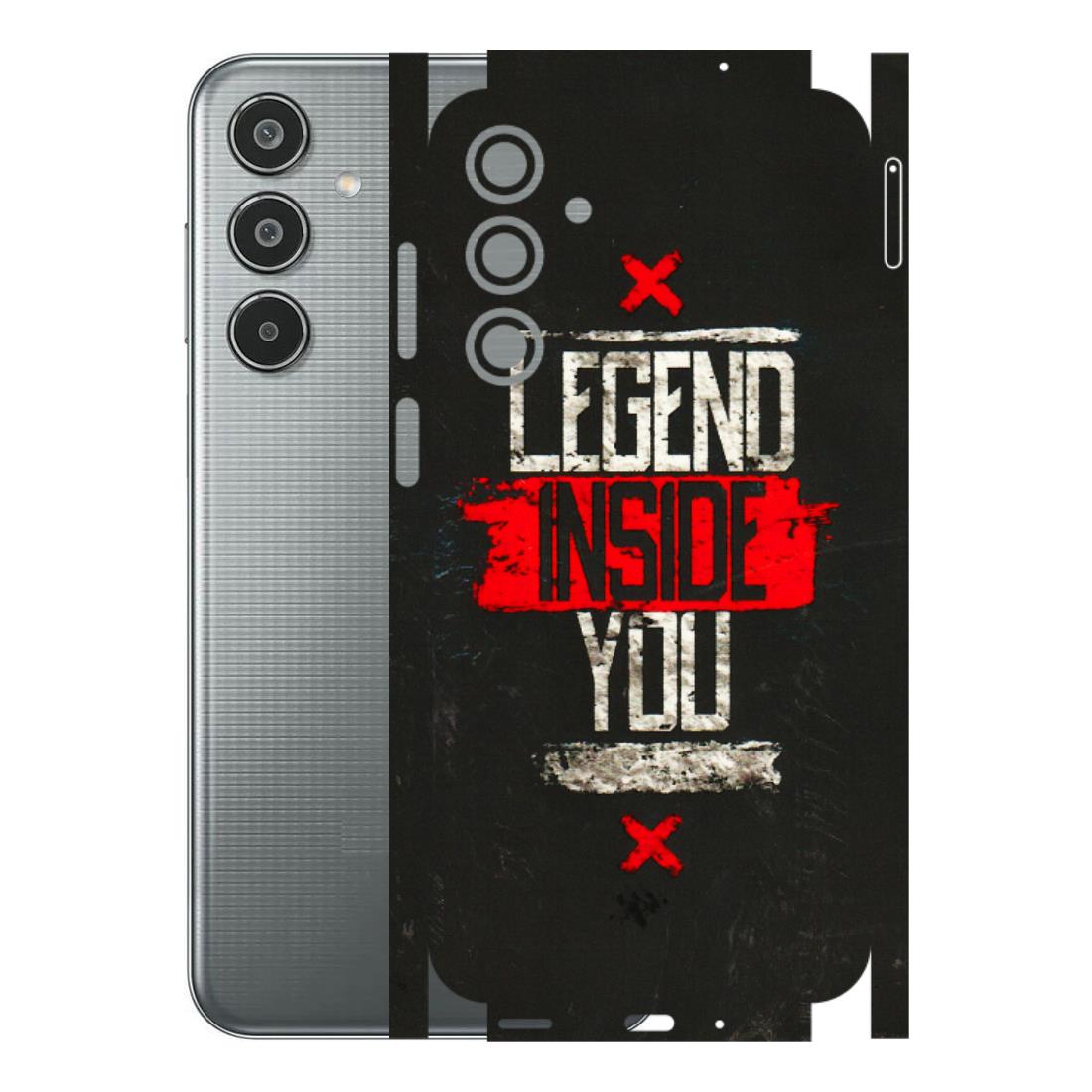 Samsung M/F/Note/Flip and C Phone Skins (All Models) - Legend Inside You - 3D Embossed Finish (L-186) Samsung Galaxy M35 (5G)