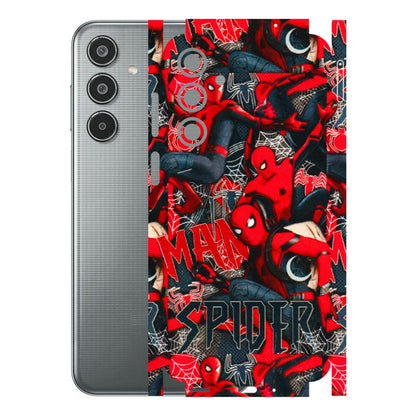 Samsung M/F/Note/Flip and C Phone Skins (All Models) - SpiderMan Cool - 3D Embossed Finish (L-188) Samsung Galaxy M35 (5G)