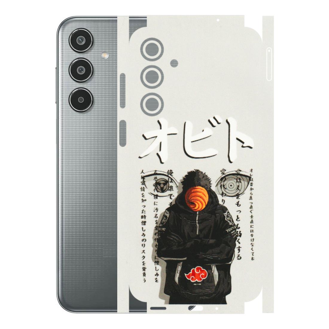 Samsung M/F/Note/Flip and C Phone Skins (All Models) - Obito Anime Eye - 3D Embossed Finish (L-19) Samsung Galaxy M35 (5G)