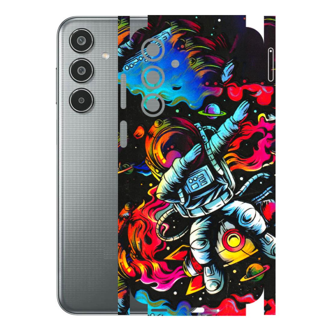 Samsung M/F/Note/Flip and C Phone Skins (All Models) - Astronaut Dope - 3D Embossed Finish (L-191) Samsung Galaxy M35 (5G)