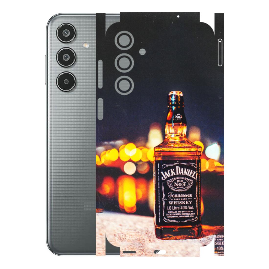 Samsung M/F/Note/Flip and C Phone Skins (All Models) - JD Whiskey Bottle - 3D Embossed Finish (L-20) Samsung Galaxy M35 (5G)