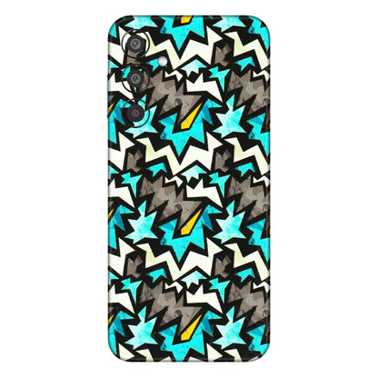 Samsung M/F/Note/Flip and C Phone Skins (All Models) - Funky Zig Zag - 3D Embossed Finish (L-223) Samsung Galaxy M35 (5G)