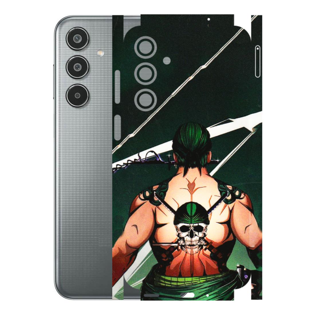 Samsung M/F/Note/Flip and C Phone Skins (All Models) - Zoro Anime - 3D Embossed Finish (L-23) Samsung Galaxy M35 (5G)