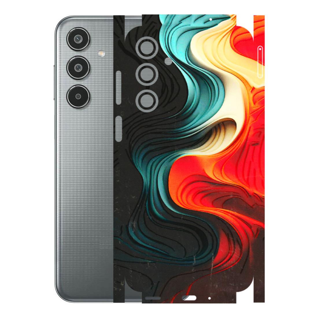 Samsung M/F/Note/Flip and C Phone Skins (All Models) - The Silky Swirl - 3D Embossed Finish (L-240) Samsung Galaxy M35 (5G)