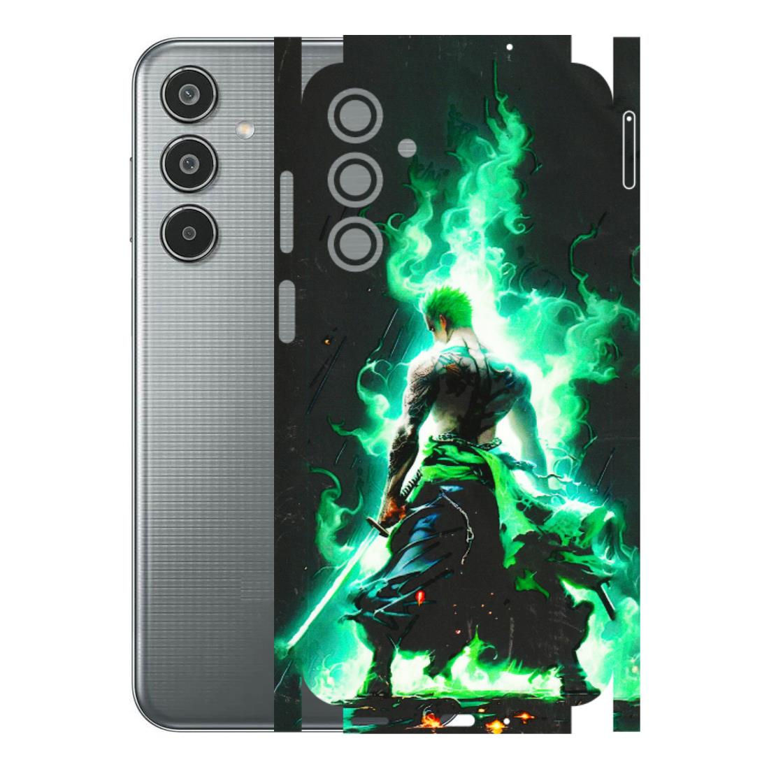 Samsung M/F/Note/Flip and C Phone Skins (All Models) - Zoro Sword - 3D Embossed Finish (L-241) Samsung Galaxy M35 (5G)
