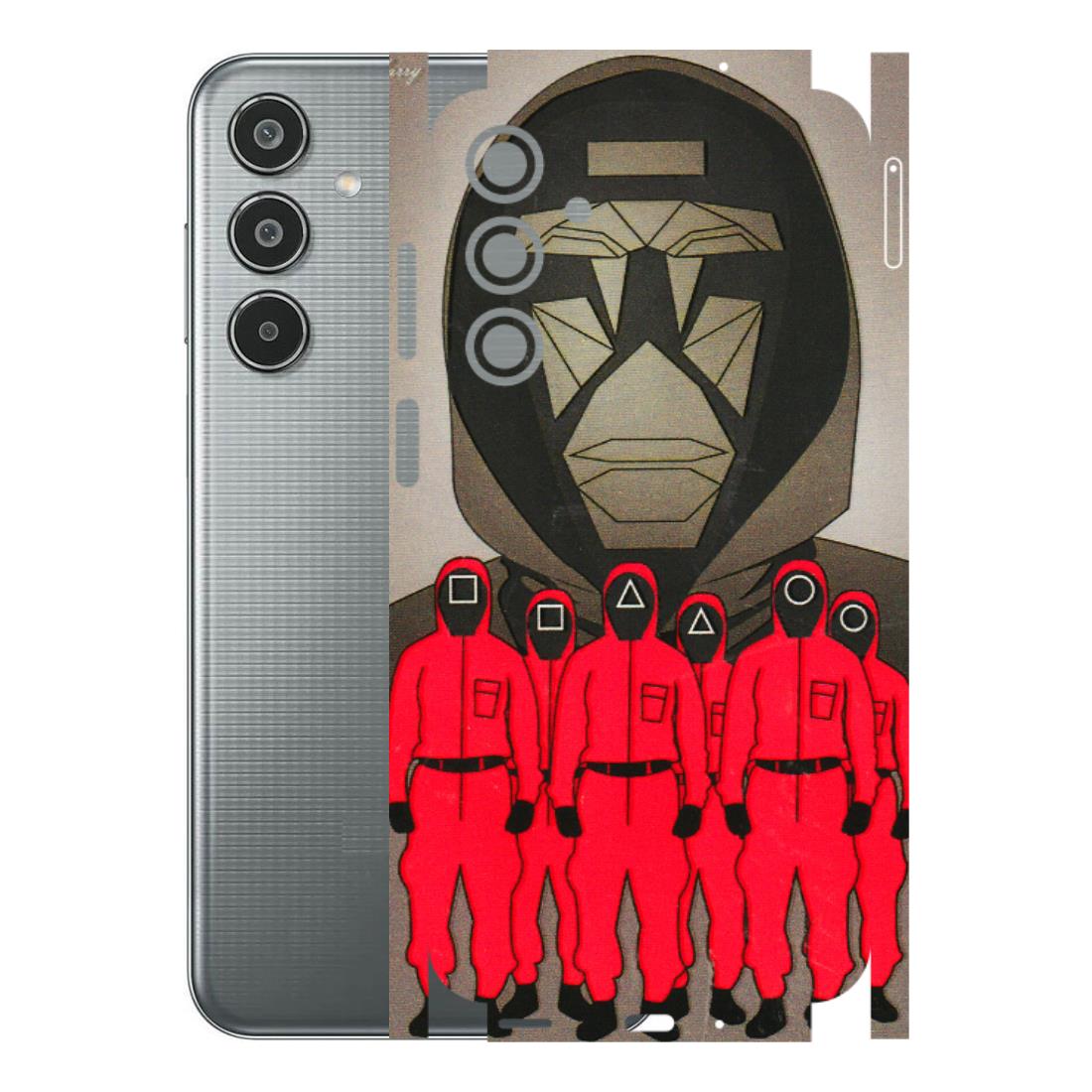 Samsung M/F/Note/Flip and C Phone Skins (All Models) - Squid Game Hero - 3D Embossed Finish (L-245) Samsung Galaxy M35 (5G)
