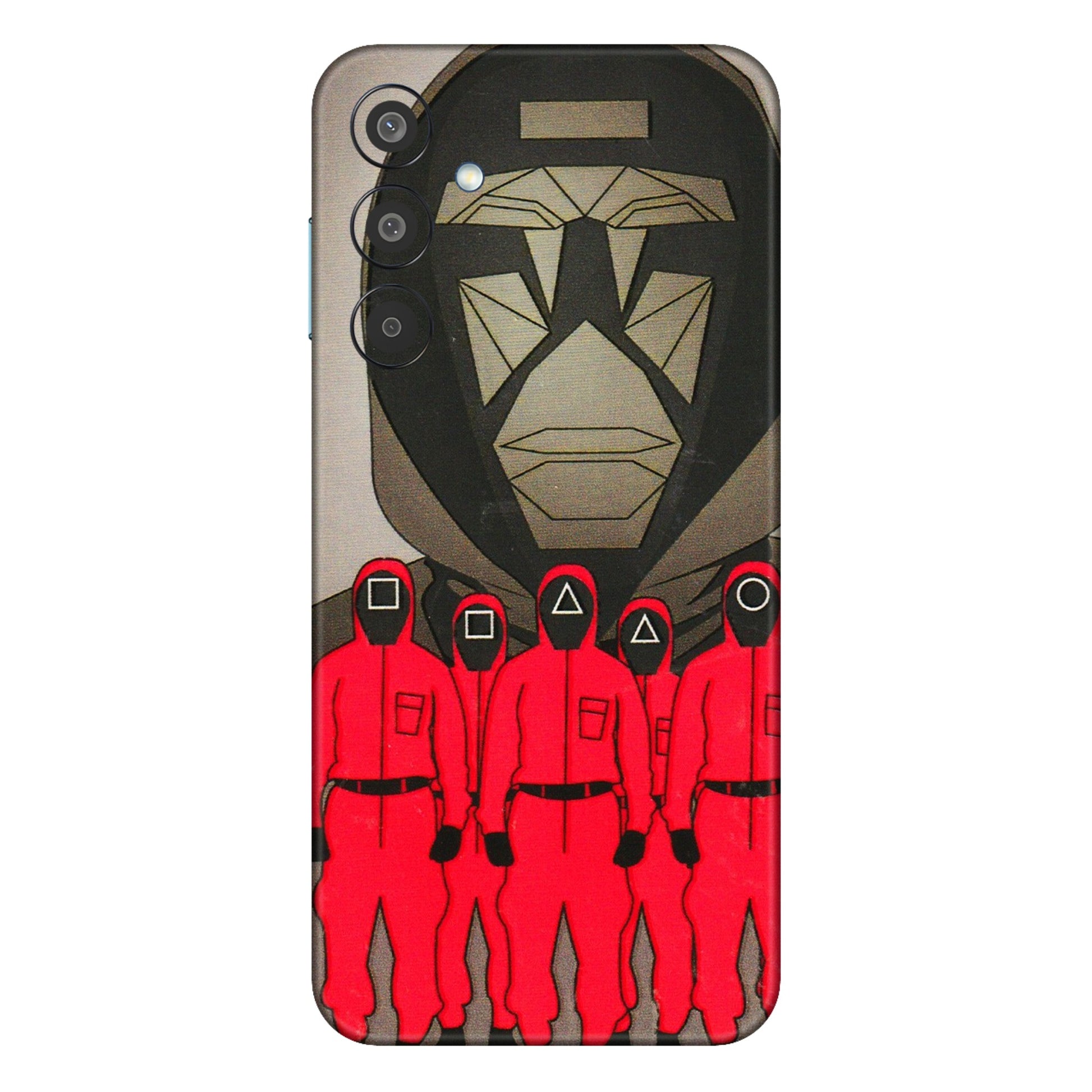 Samsung M/F/Note/Flip and C Phone Skins (All Models) - Squid Game Hero - 3D Embossed Finish (L-245) Samsung Galaxy M35 (5G)