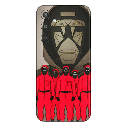 Samsung M/F/Note/Flip and C Phone Skins (All Models) - Squid Game Hero - 3D Embossed Finish (L-245) Samsung Galaxy M35 (5G)