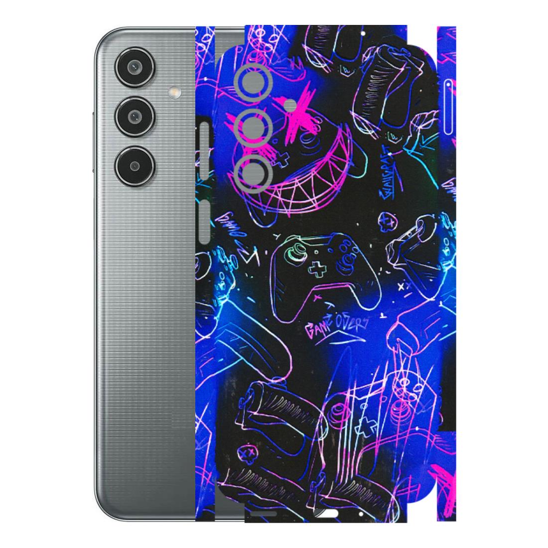 Samsung M/F/Note/Flip and C Phone Skins (All Models) - Gamers Paradise - 3D Embossed Finish (L-258) Samsung Galaxy M35 (5G)