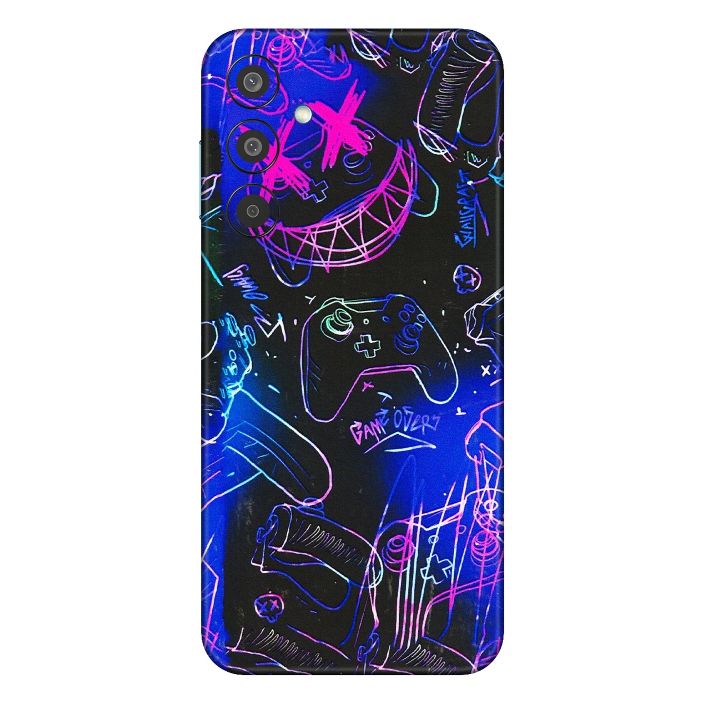 Samsung M/F/Note/Flip and C Phone Skins (All Models) - Gamers Paradise - 3D Embossed Finish (L-258) Samsung Galaxy M35 (5G)