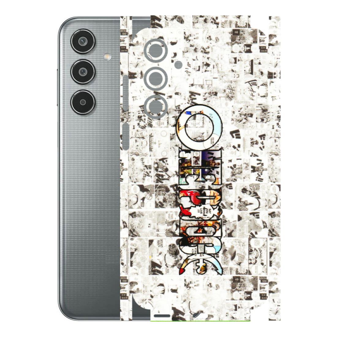 Samsung M/F/Note/Flip and C Phone Skins (All Models) - One Piece Manga - 3D Embossed Finish (L-26) Samsung Galaxy M35 (5G)