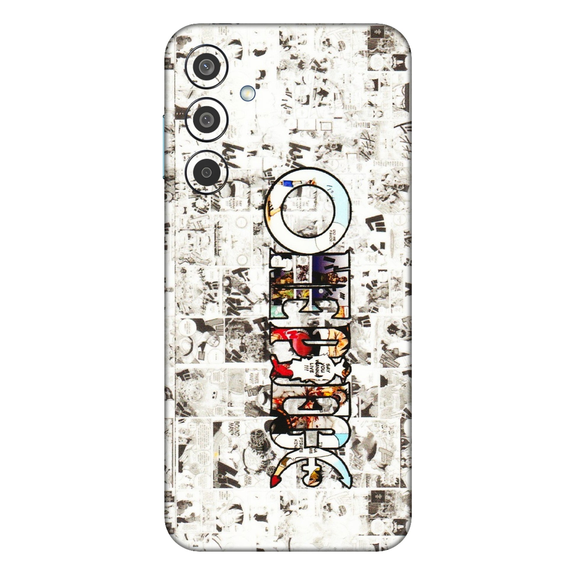 Samsung M/F/Note/Flip and C Phone Skins (All Models) - One Piece Manga - 3D Embossed Finish (L-26) Samsung Galaxy M35 (5G)