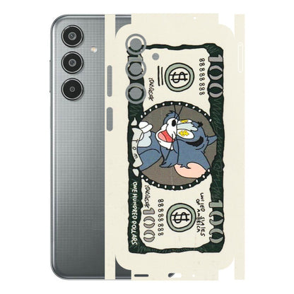 Samsung M/F/Note/Flip and C Phone Skins (All Models) - Tom Hundred Dollar - 3D Embossed Finish (L-324) Samsung Galaxy M35 (5G)