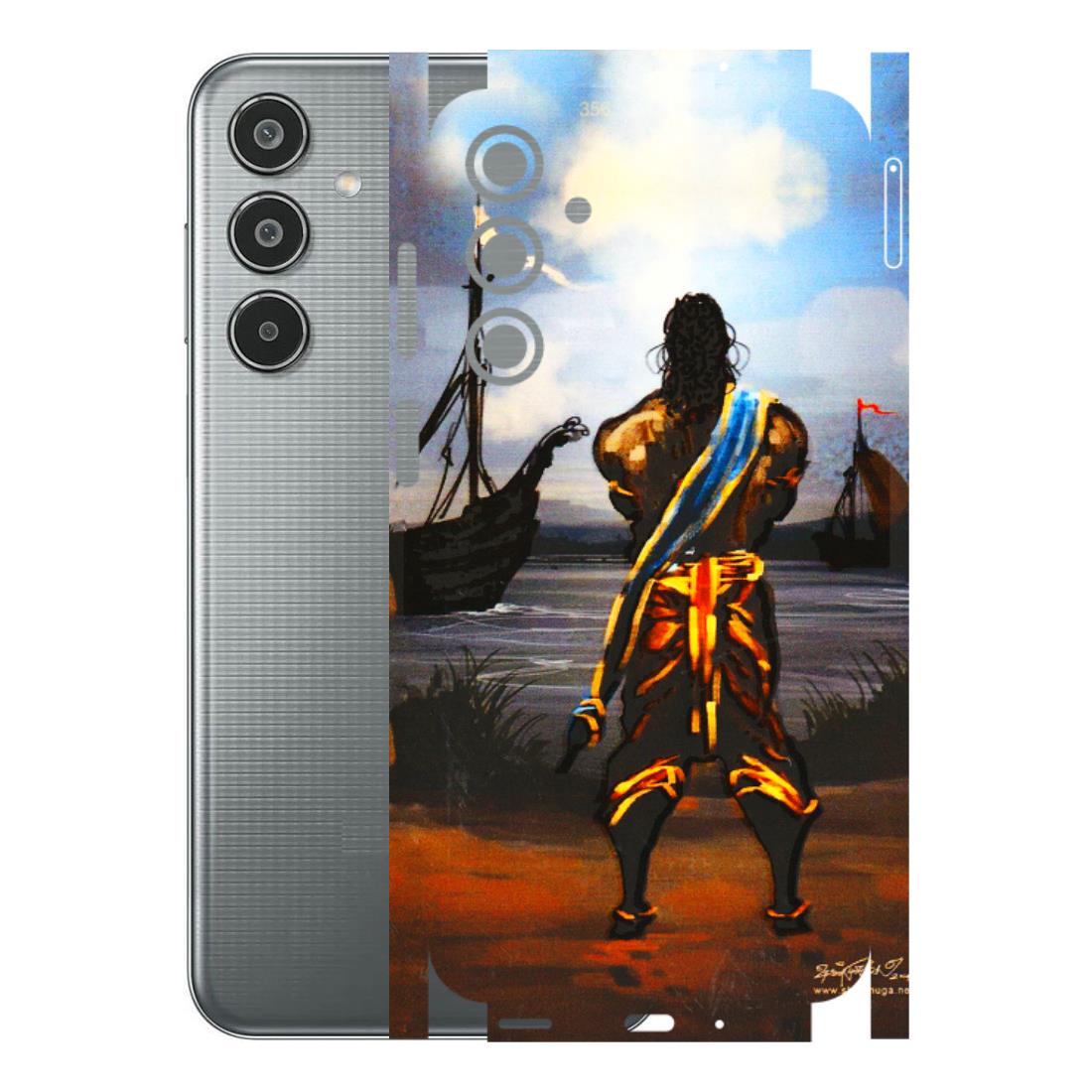 Samsung M/F/Note/Flip and C Phone Skins (All Models) - Heavenly God Figure - 3D Embossed Finish (L-34) Samsung Galaxy M35 (5G)